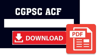 Photo of Download Pdf CGPSC ACF RESULT 2022 OUT –  छत्तीसगढ़  एसीएफ भर्ती के रिजल्ट जारी